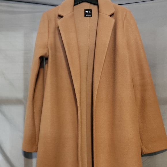 Zara Jackets & Blazers - Zara Tan Outerwear